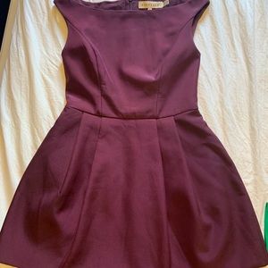 Keepsake maroon dress